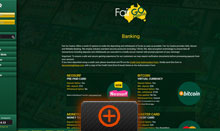 FairGo Casino Banking page