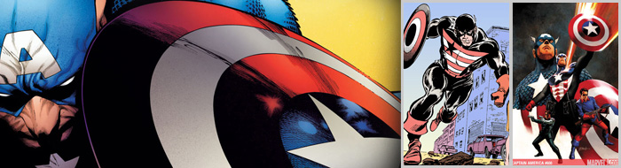 Captain America Comic Banner