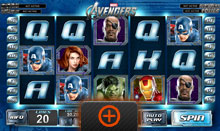 The Avengers Slot Game Screenshots