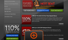 Fly Casino promotions page