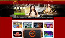 Omni Casino home page