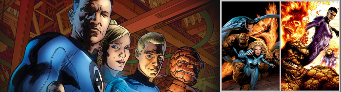 Fantastic Four Comic Banner