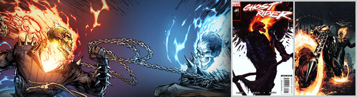 The Ghost Rider Comic Banner