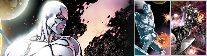 Silver Surfer Comic Banner