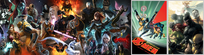 X-Men Comic Banner