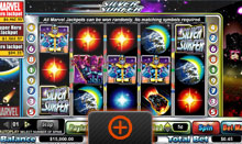 Silver Surfer Slot Game Screenshot