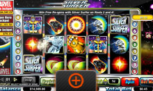 Silver Surfer Slot Game Screenshot